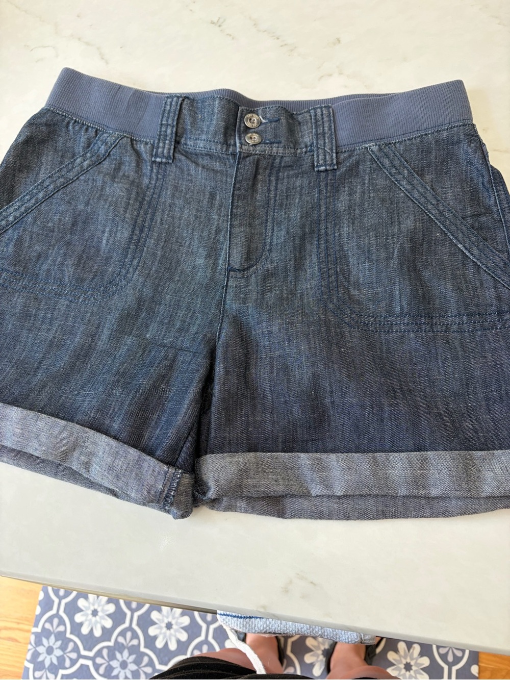 Jean shorts